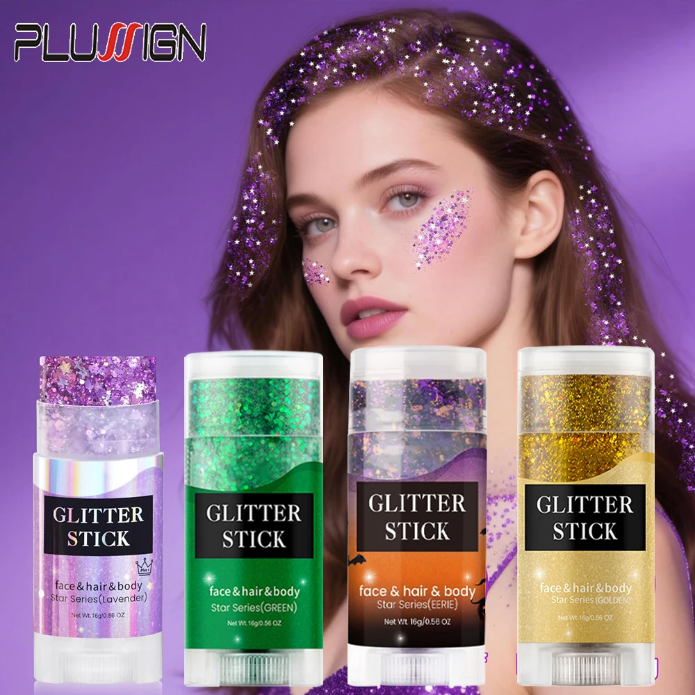 

Body Glitter Stick Concert Face Glitter Makeup Festival Rave Accessories Hair Glitter Gel Sparkling Sequin Glitter Face Paint