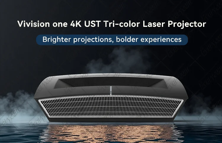 

HDR10 Android9 3 + 32G Wi-Fi видеопроектор Лучший домашний кинотеатр Vivision One проектор RGB тройной 4k проектор