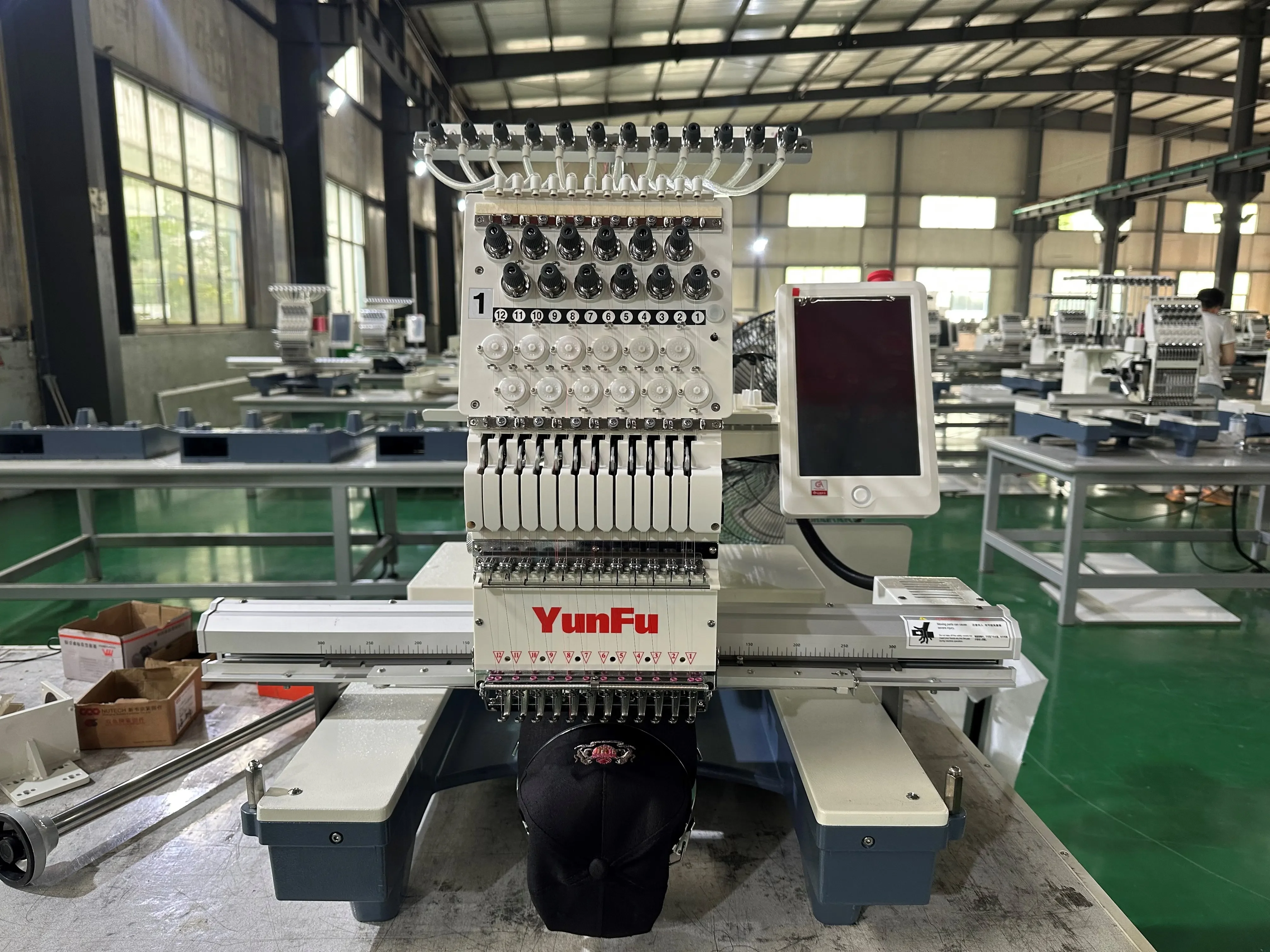 Hot Sale!!  flat machine embroidery cap embroidery machine second hand Digital Computerized embroidery  sewing machine