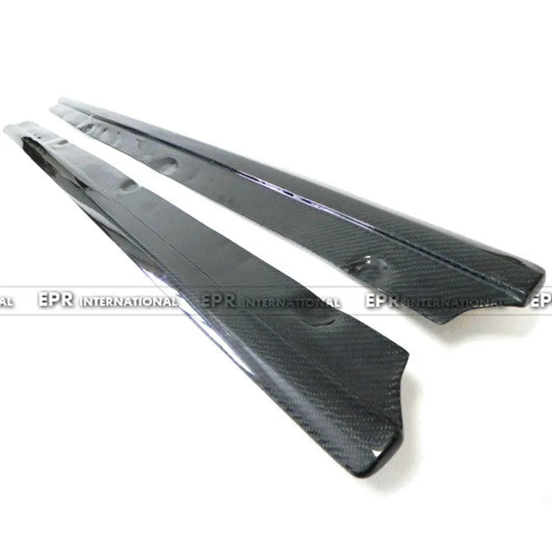 SAAR Compatible con Honda S2000 Falda lateral de fibra de carbono Placa inferior Agregado Carrocería Falda lateral Kit de modificación de pala lateral S