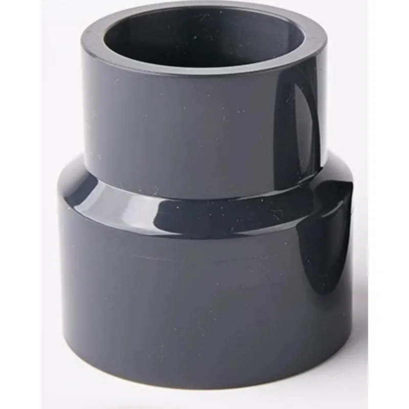 UPVC large and small variable diameter direct chemical pipe fittings variable diameter quick installation inner connection