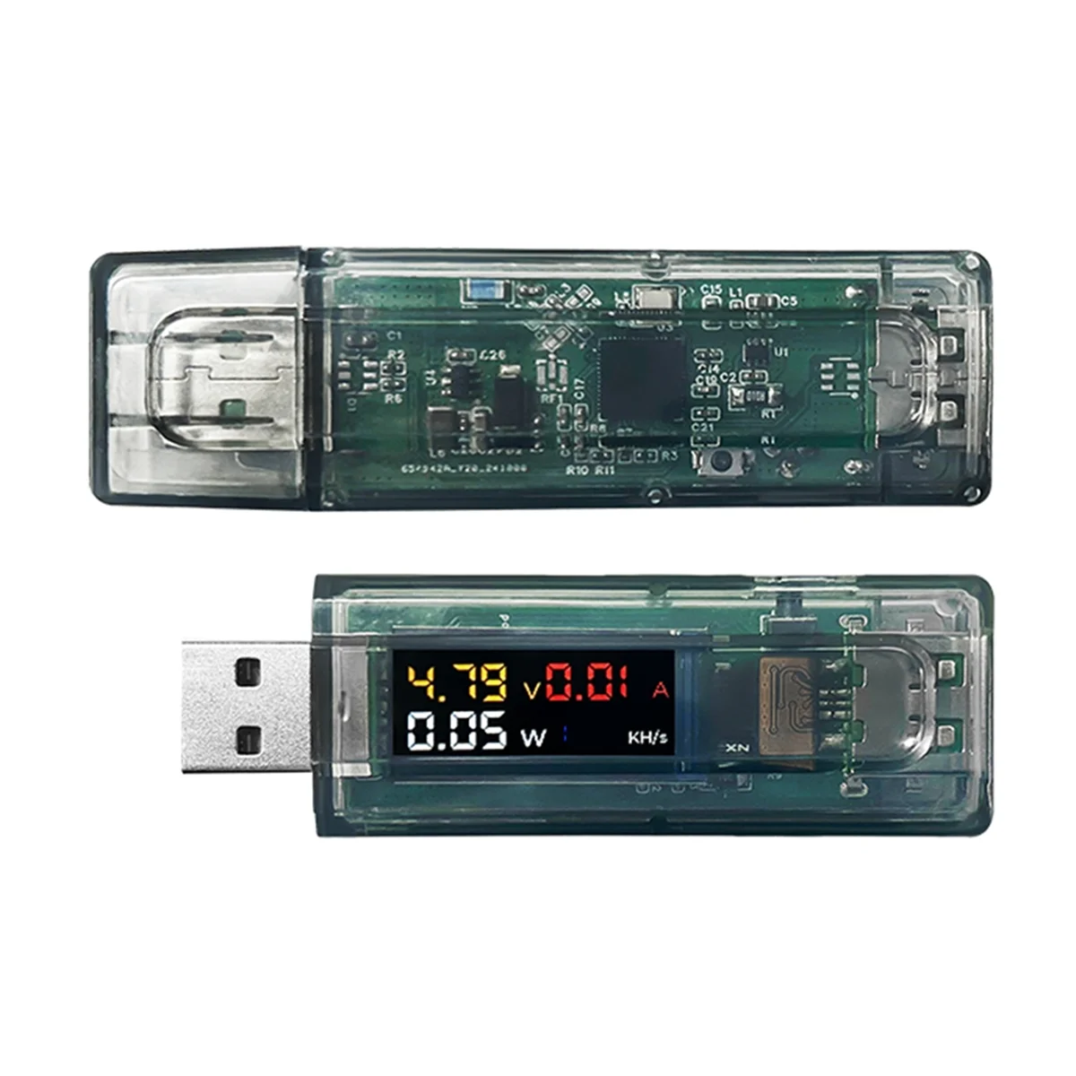 

NMMiner Miner 265kH/S+NerdMiner V2 308KH/S USB-цепочка Miner BTC Solo Lottery Miner Амперметр USB-A Series Форма ChainJAS Jasmine