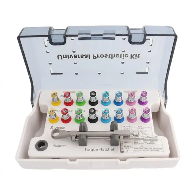 

Universals Repair Tools Universal Implants Hand Driver Hex Wrenchs Ratchet Screwdrivers Kit Root Canal Treatments Tools