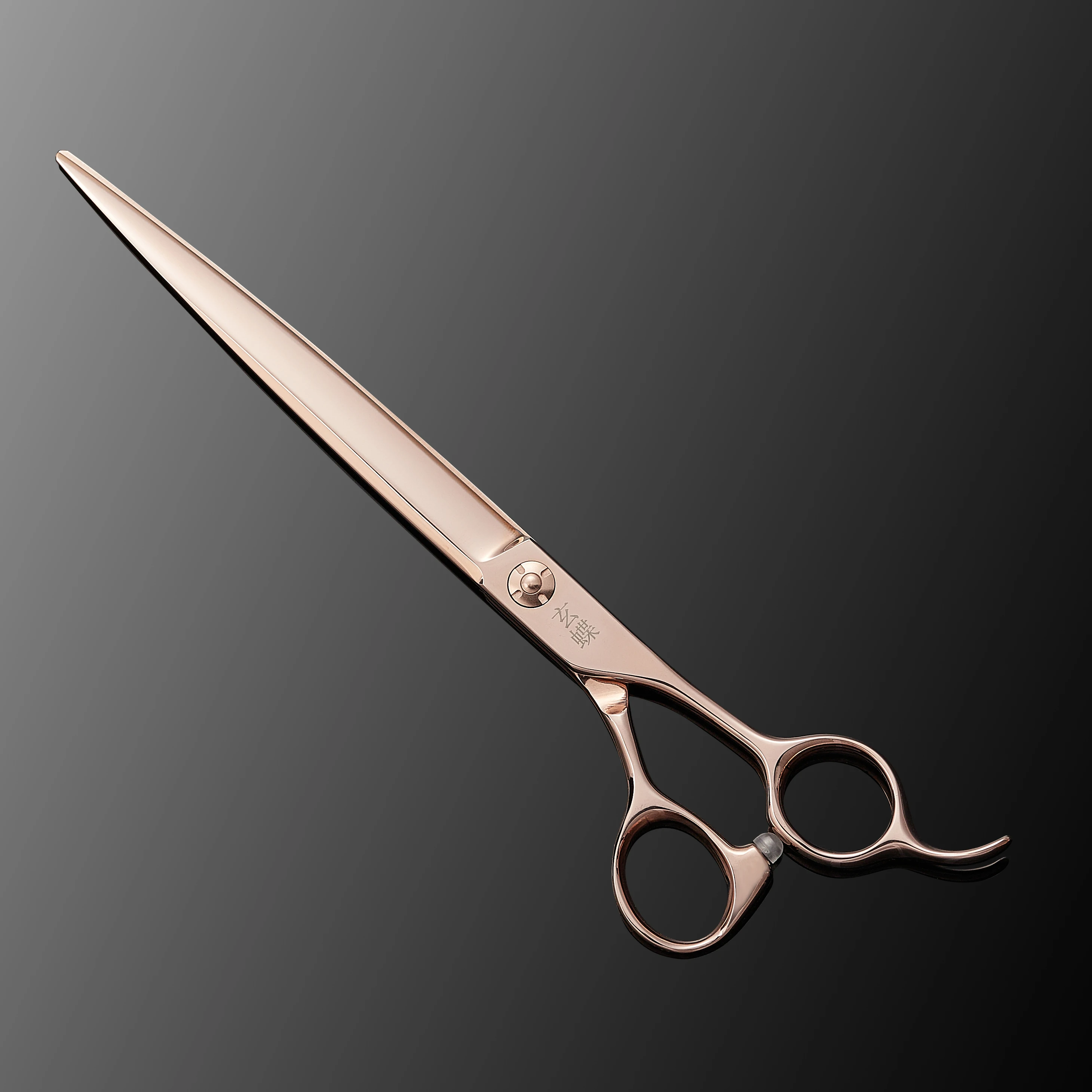 7.0 Inch Pet Grooming Scissors Professional Gog Straight Scissors With 440C Stainless Steel Easy To Clean Fashionable Tools