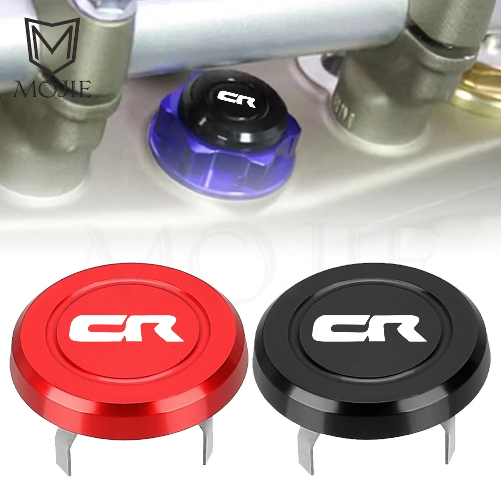 

For Honda CR80R CR85R CR125R CR250R CR450R CR 80R 85R 125R 450R Motocross Aluminum Steering Stem Nut Cap Decorative Cover Parts