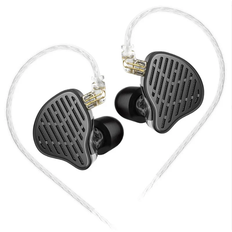 KZ Game Earphones Hifi in Ear Wired Sports Flat Speaker High Fidelity Bass Monitoring Earphones(Standard Version)