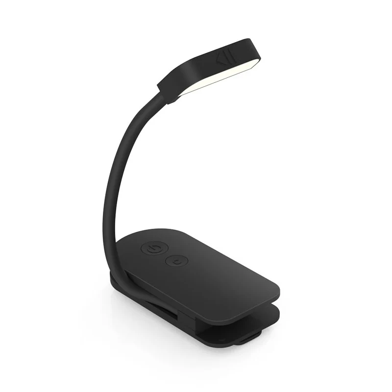 LED-leeslamp met clip – verstelbaar, draagbaar en USB-oplaadbaar boeklicht voor nachtlezen