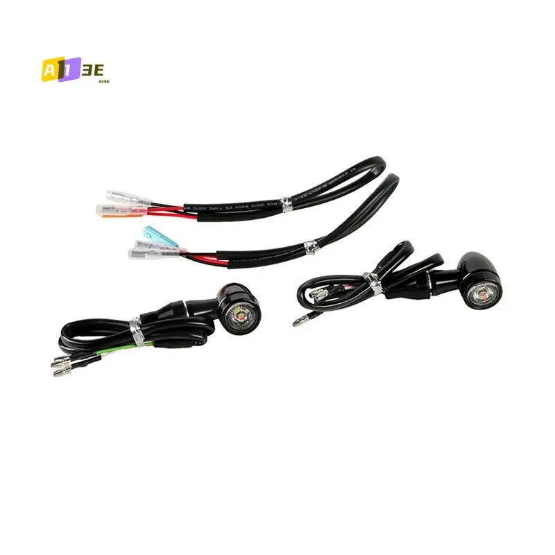 A03E-Motorcycle LED Turn Signal Light Motorcycle Wiring Harness Connector For Honda CB500 Super Four 2026