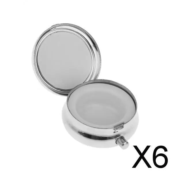 6X Metal Pill Boxes…