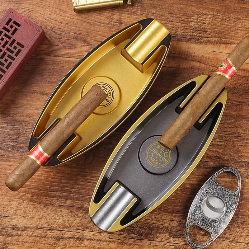 

Новая креативная пепельница для сигар в форме корабля, пепельница для офиса и дома, держатель для настольного использования, меламиновая пепельница для сигар