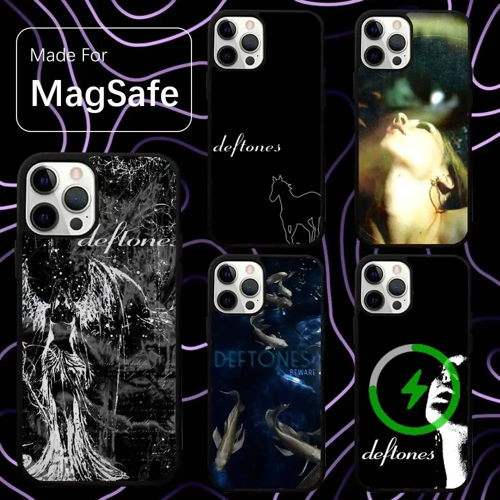 

Deftones Around The Fur Phone Case For iPhone 16,15,14,13,12,11,Pro,Max,Plus,Mini,SE New Magsafe Magnetic Wireless Charging