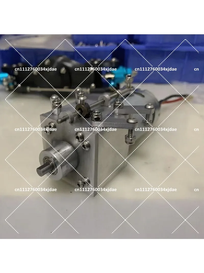 1/14 RC Tractor Metal Upgrade All-Metal Auxiliary Transmission Assembly for Improved Simulation and Transmission Performance