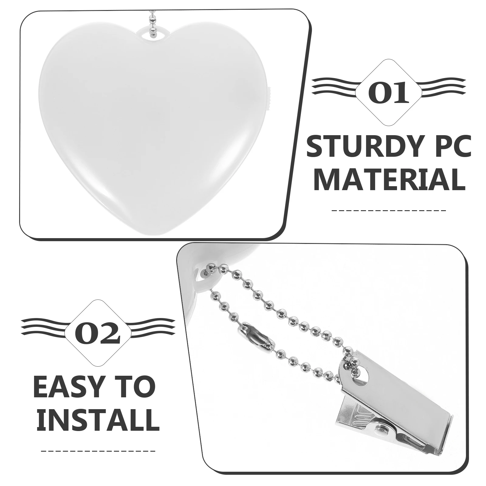 

2 pcs Heart Shaped Touch Night Light Cold White LED Handbag Lamp Multipurpose Small Night Lights for Home Bedroom