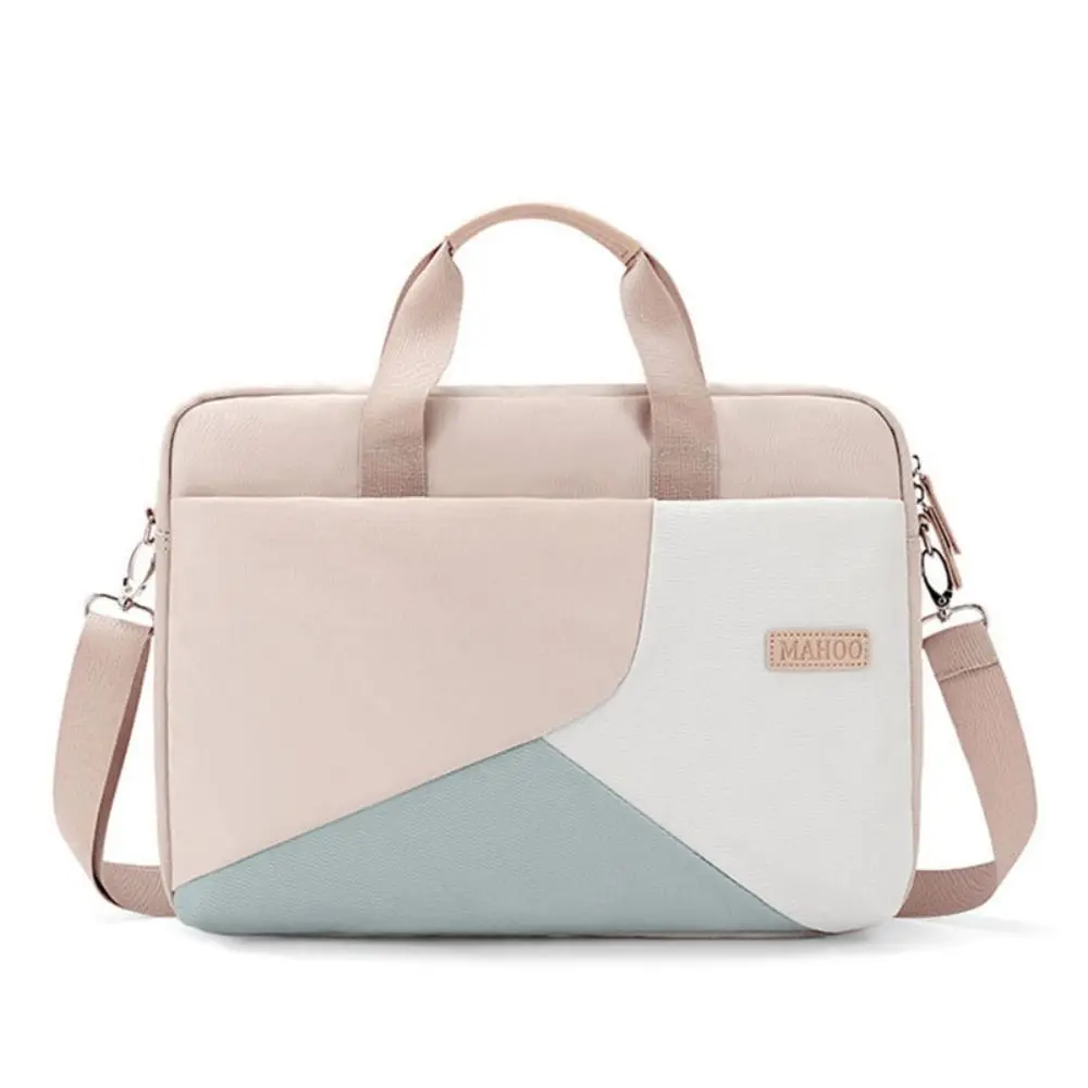 Shock-proof Laptop Sleeve Bag 15.6 Inch Oxford Cloth Laptop Briefcase Durable Thin and Stylish Notebook Handle Bag