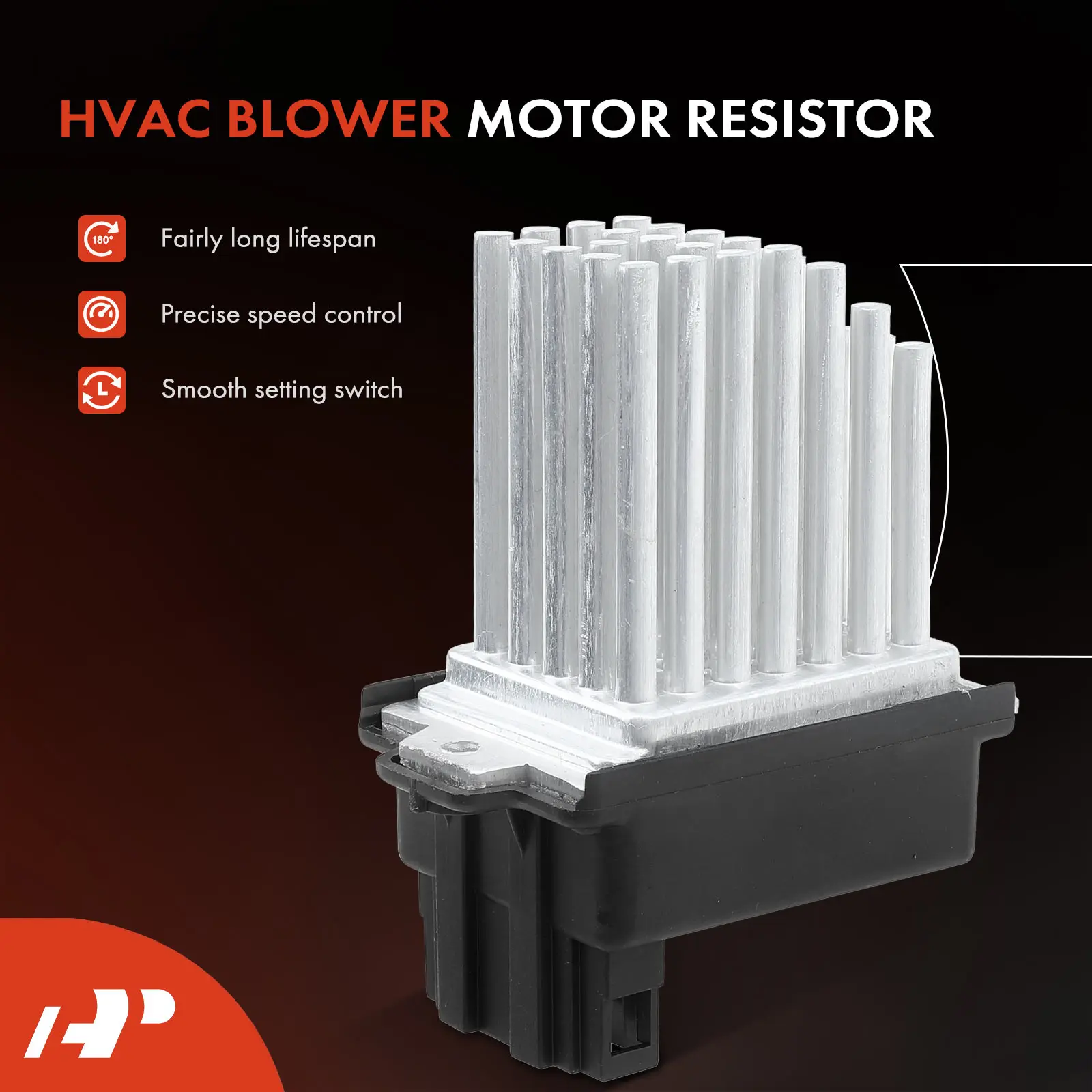 A-Premium HVAC Blower Motor Resistor for Audi A6 1999-2004 A6 Quattro 1998-2004 S6 2002-2004 RS6 2003-2004 Allroad Quattro