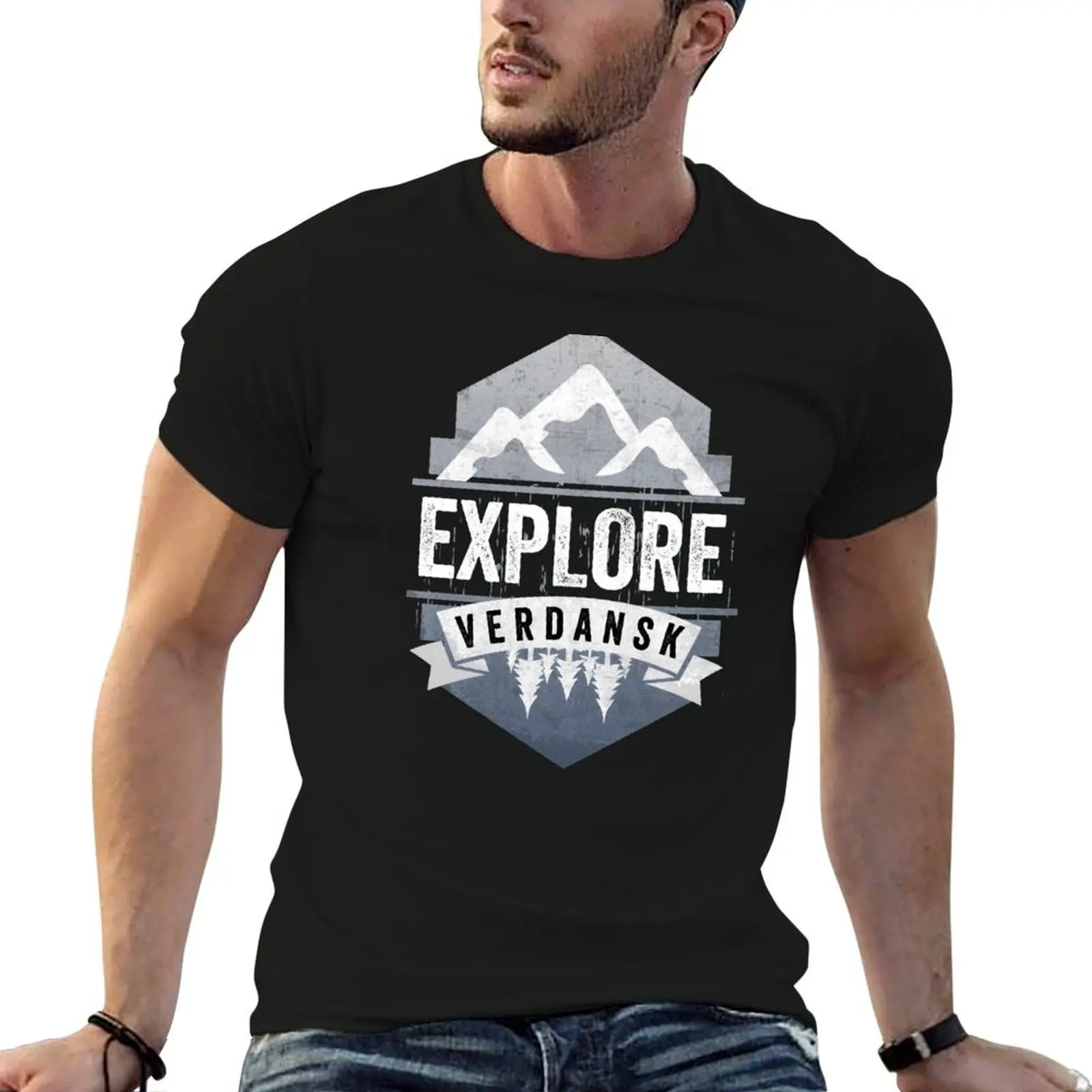 

t t Explore man shirt cotton man shirts 100% cotton T-Shirt Verdansk