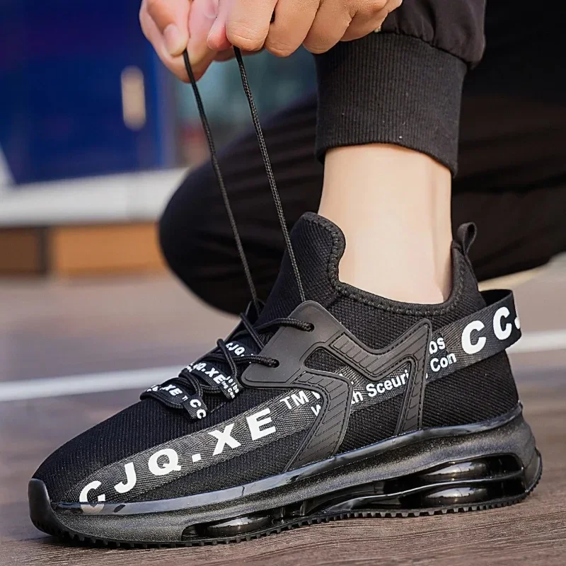 

YRZL Mens Summer Athletic Casual Shoes Breathable Walking Sneakers Lightweight Running Shoes for Men Comfortable Sports Shoes