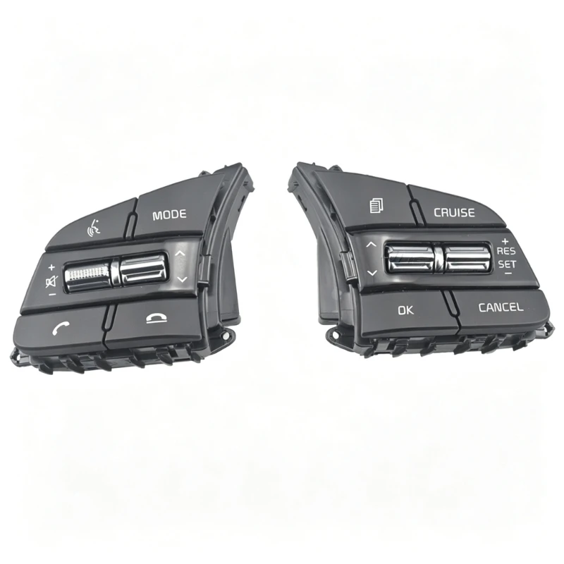 y1gd Steering Wheel Interior Button 96720M6120, ABS Button Housing Part for 2019-2023 Routine Repair and Cabin Upkeep