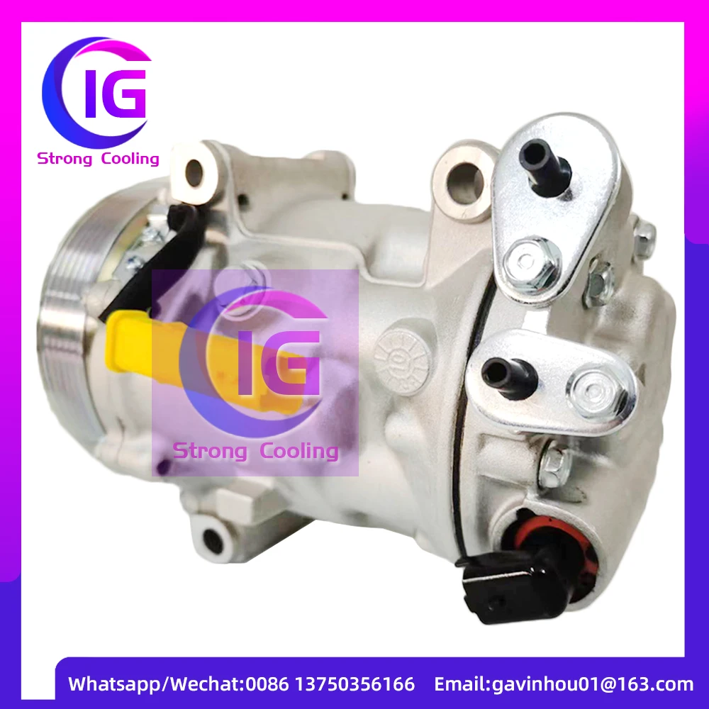 SD7C16 AC Compressor for Peugeot 307 407 607 Citroen c4 C5 5063  2004-2009 9648138980 9654764280 9656574080 9660555380