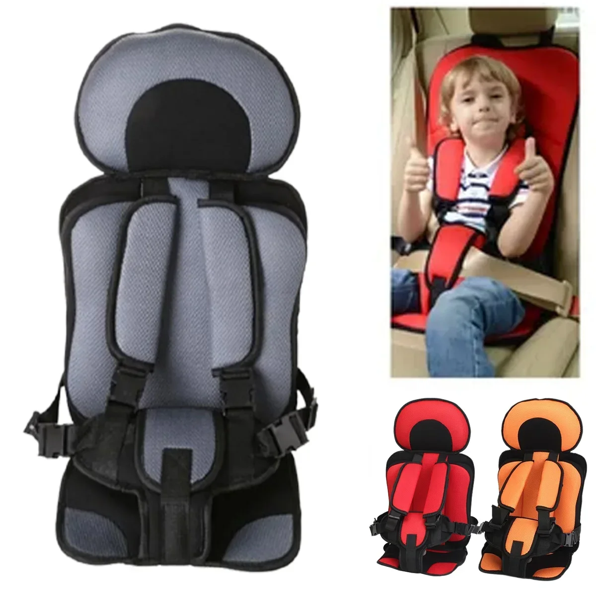 Da settembre a 12 anni oldKids tappetino per sedia sicuro sedie per bambini versione aggiornata spugna ispessente cuscino per passeggino accessorio