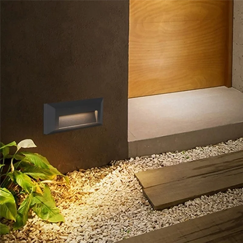 Waterproof LED Wall Lamp 3W IP65 Outdoor LED Stair Light LED Step Light For Night Illumination Staircase Wall Night Light