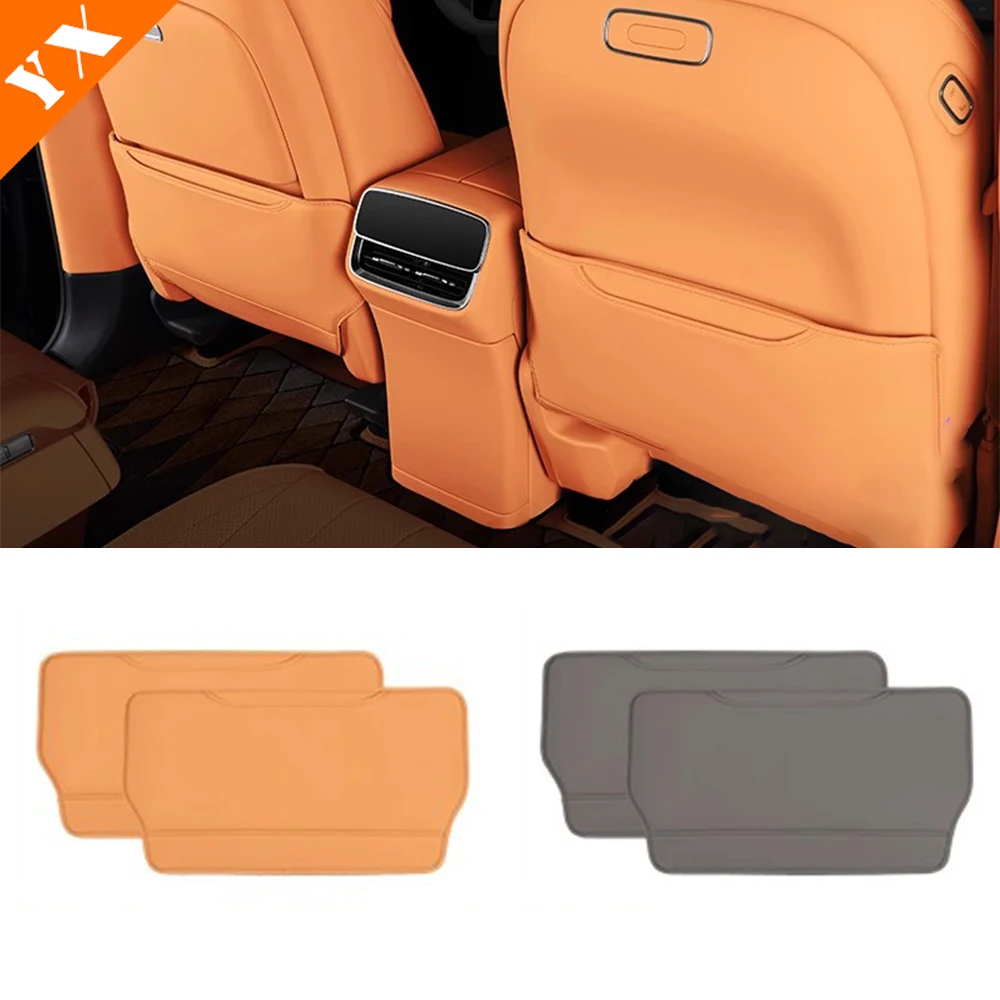 

Аксессуары для AITO M8 2025 2026, кожаное заднее автомобильное сиденье, защита от ударов/пыли/подряпин, украшение, защитный чехол