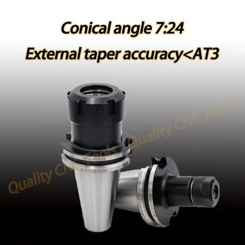 Imagen 2 del producto Portaherramientas CAT40 ER16 ER20 ER25 ER32 ER40, Portaherramientas CNC CAT ER, Mandril de Pinza para Centro de Fresado CNC, Mango de Varilla de Sujeción