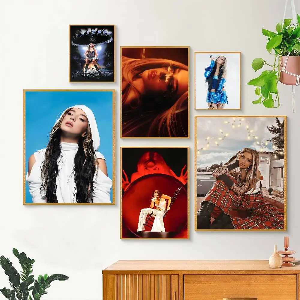 Lo-lola Indigo Poster Wandbild für Wohnzimmer Schlafzimmer Wand Büro Wanddekoration Geschenk für Freunde ungerahmt