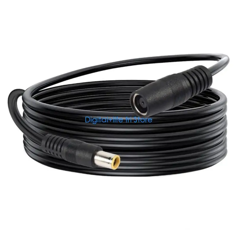 E06D High Efficiency Solar Extension Cord 16.4Feet 14AWG DC7909 Copper Power Cable For Portable Power Stations Outdoor Use