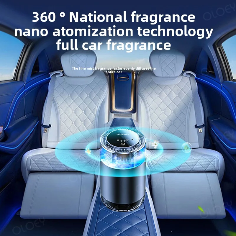 Car aromatherapy 2025 new car perfume fragrance car with long-lasting fragrance and light high-end jewelry decoration sprayer