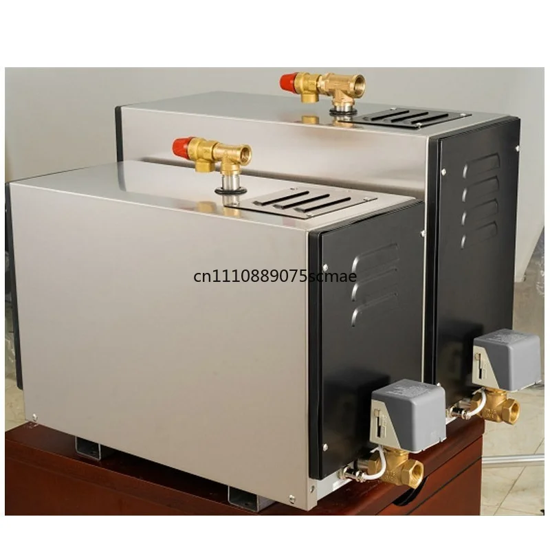 All Stainless Steel Steam Generator Bathroom Sauna Steam Room Wet Steam Machine Automatic Drainage