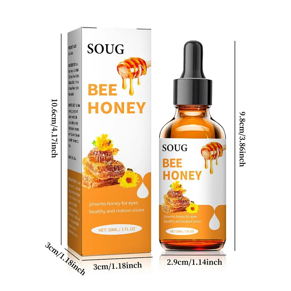 30ml Jimerito Honey For Eye, Jimerito Honey Eye Drops, Jimerito Bee Honey For Eye, Stingless Bee Honey Eye Drops Body Care