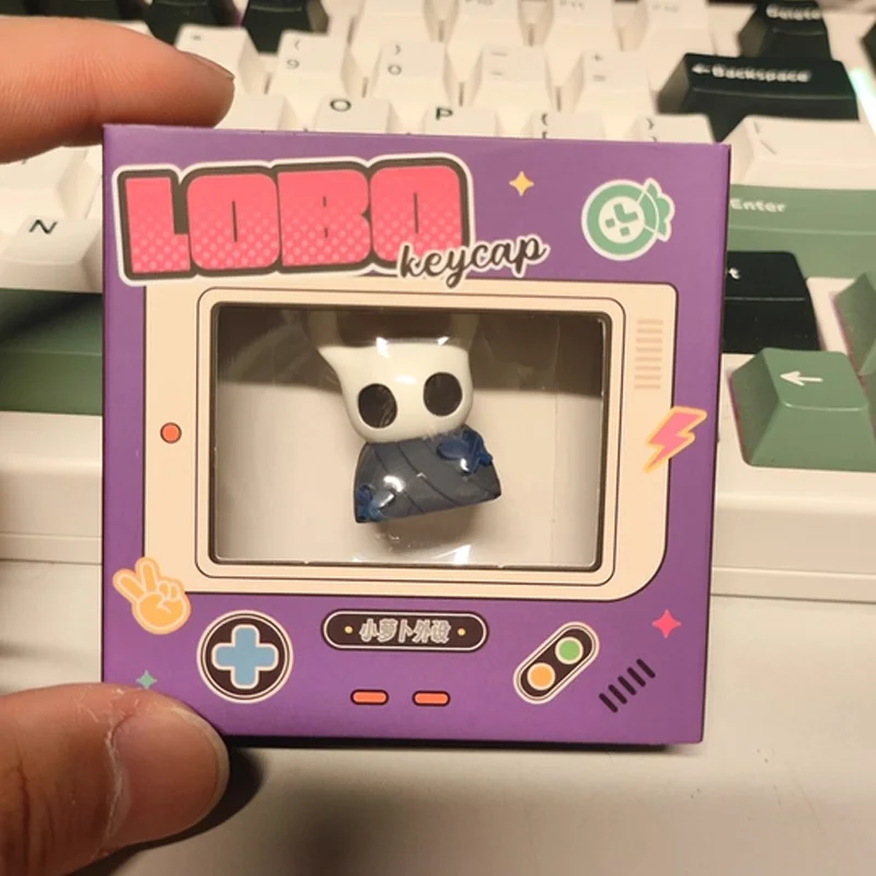 جوفاء فارس واحد شفاف Keycap الدبور تصميم الراتنج لوحة المفاتيح الميكانيكية تخصيص Esc لعبة الطرفية مكتب التبعي #6