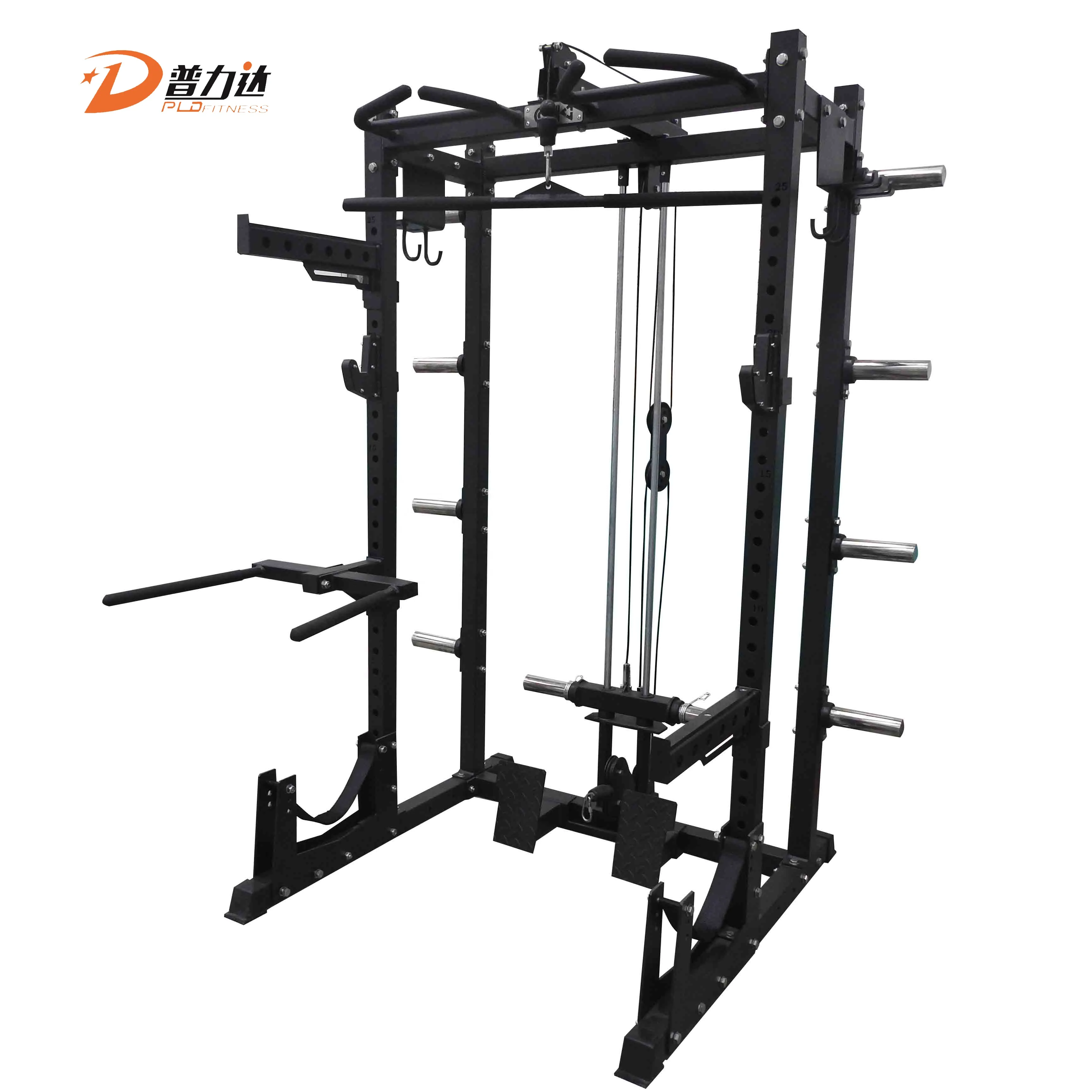 

Home Gym Fitness Equipment Squat Rack Functional Trainer