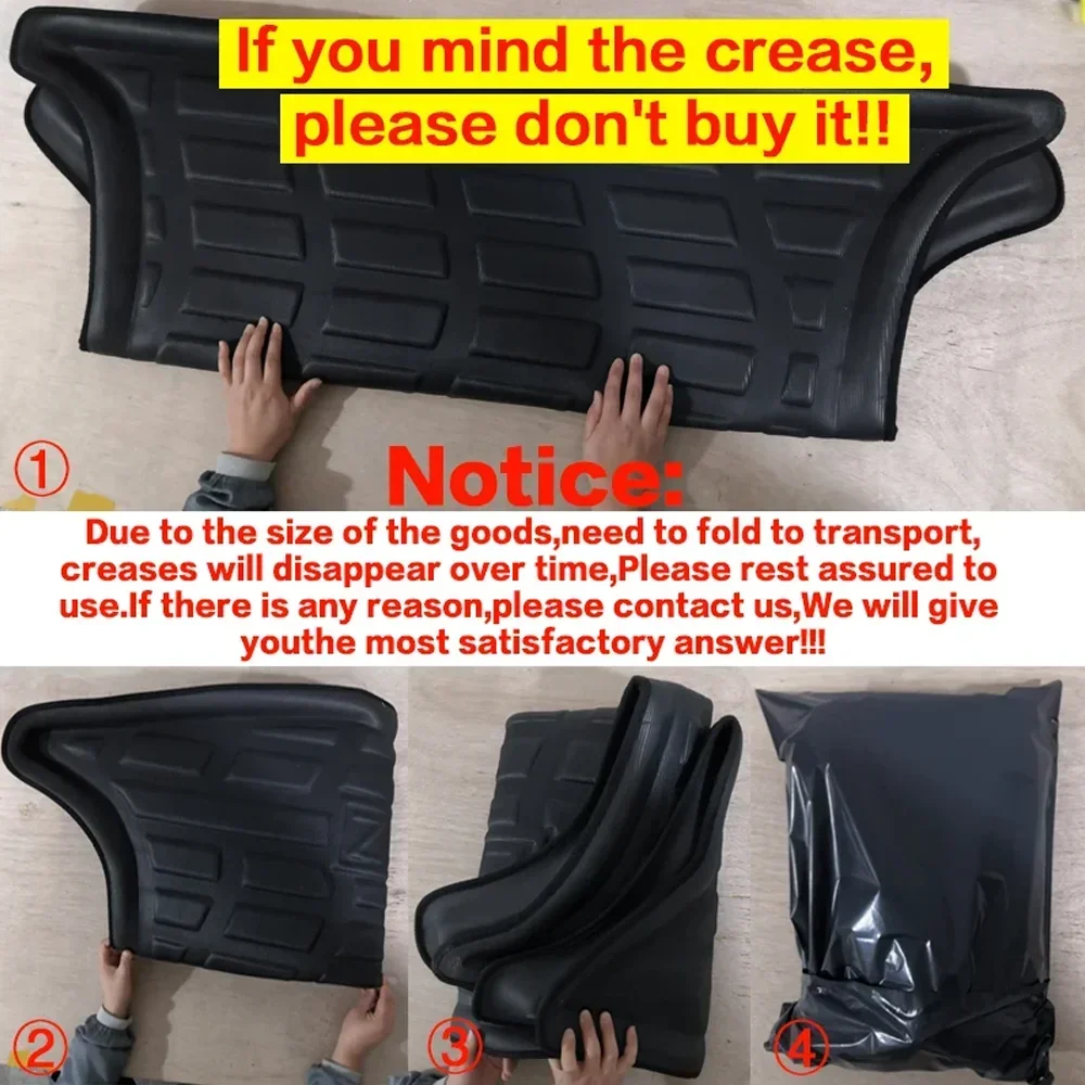for Mitsubishi Shogun Galloper Super Exceed 1992~1999 Trunk Mat Boot Liner Cargo Floor Carpet Waterproof Cover Pad Accessories