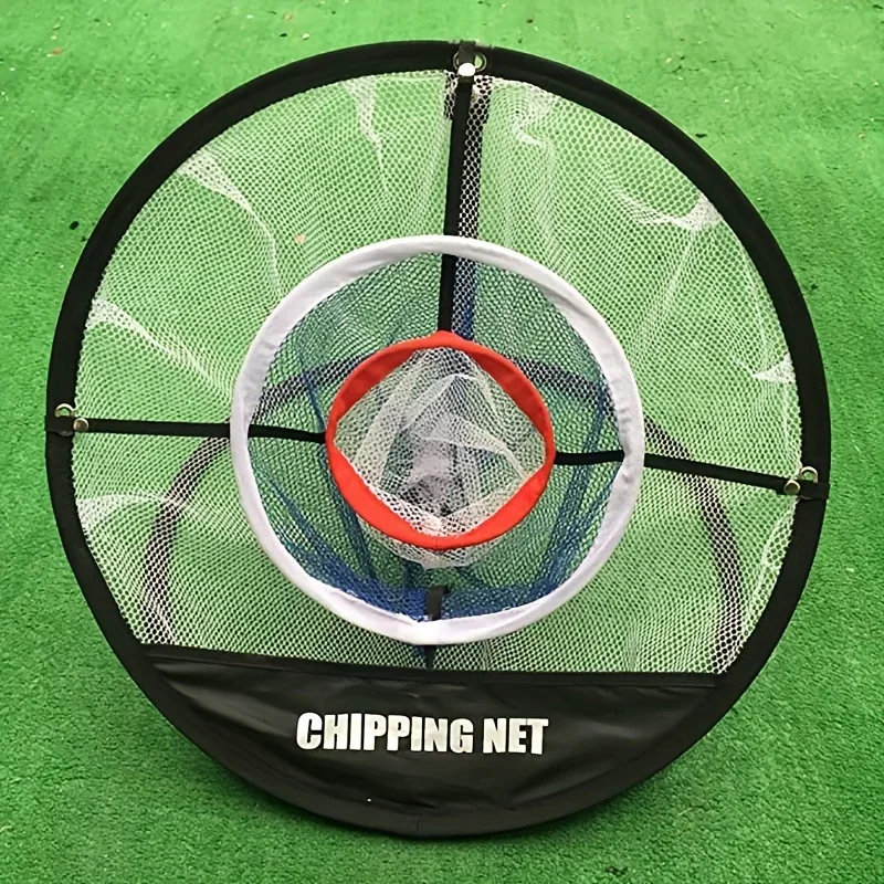 New 1pc Premium Pop-Up Golf Chipping Net - Portable, Folding, and Durable Training Net for Indoor or Outdoor Swing Practice