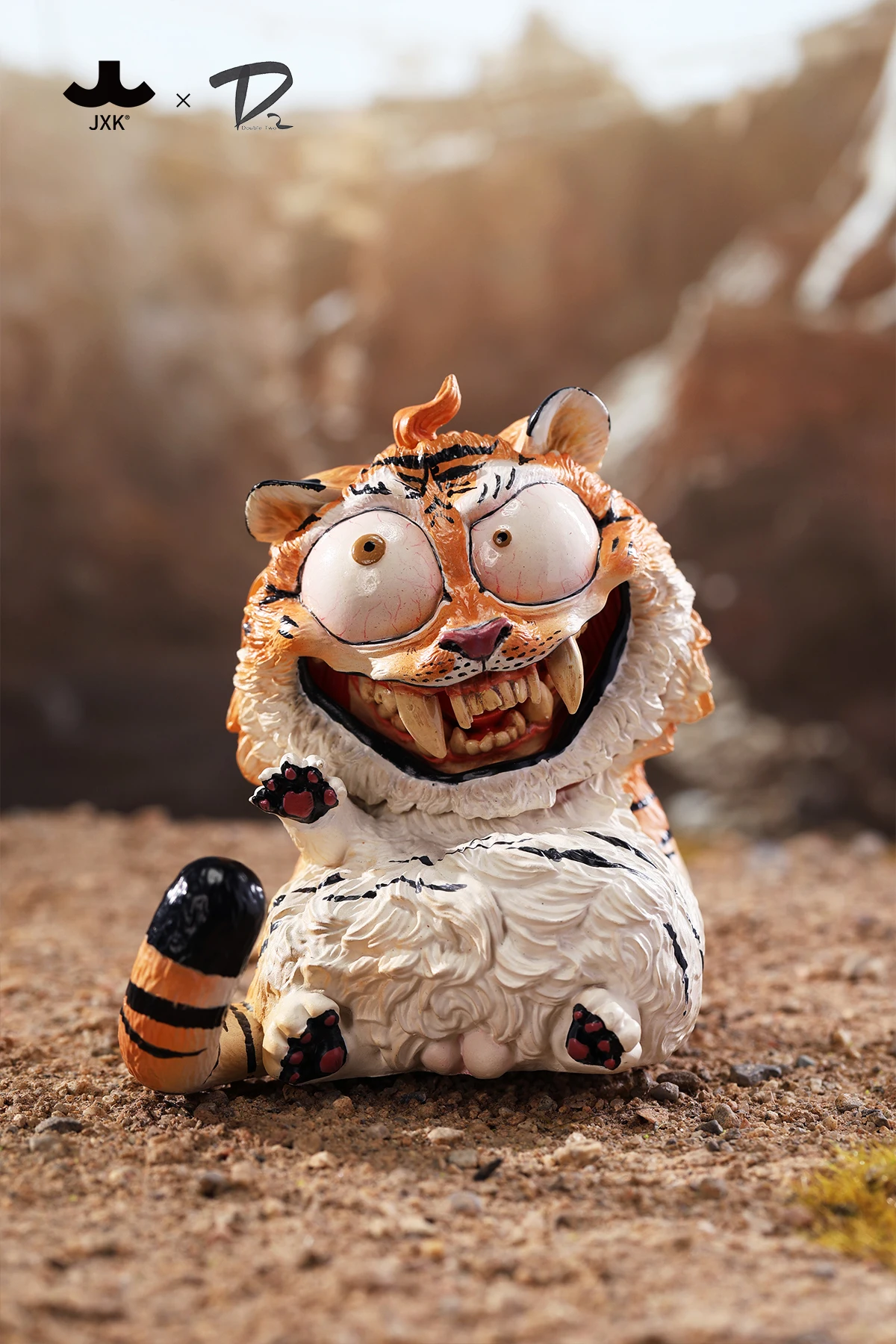 JXK D2 – ornement du zodiaque chinois, poney, tigre, Dragon, chien, modèle Animal mignon, jouets figurines d'action en résine, nouveau