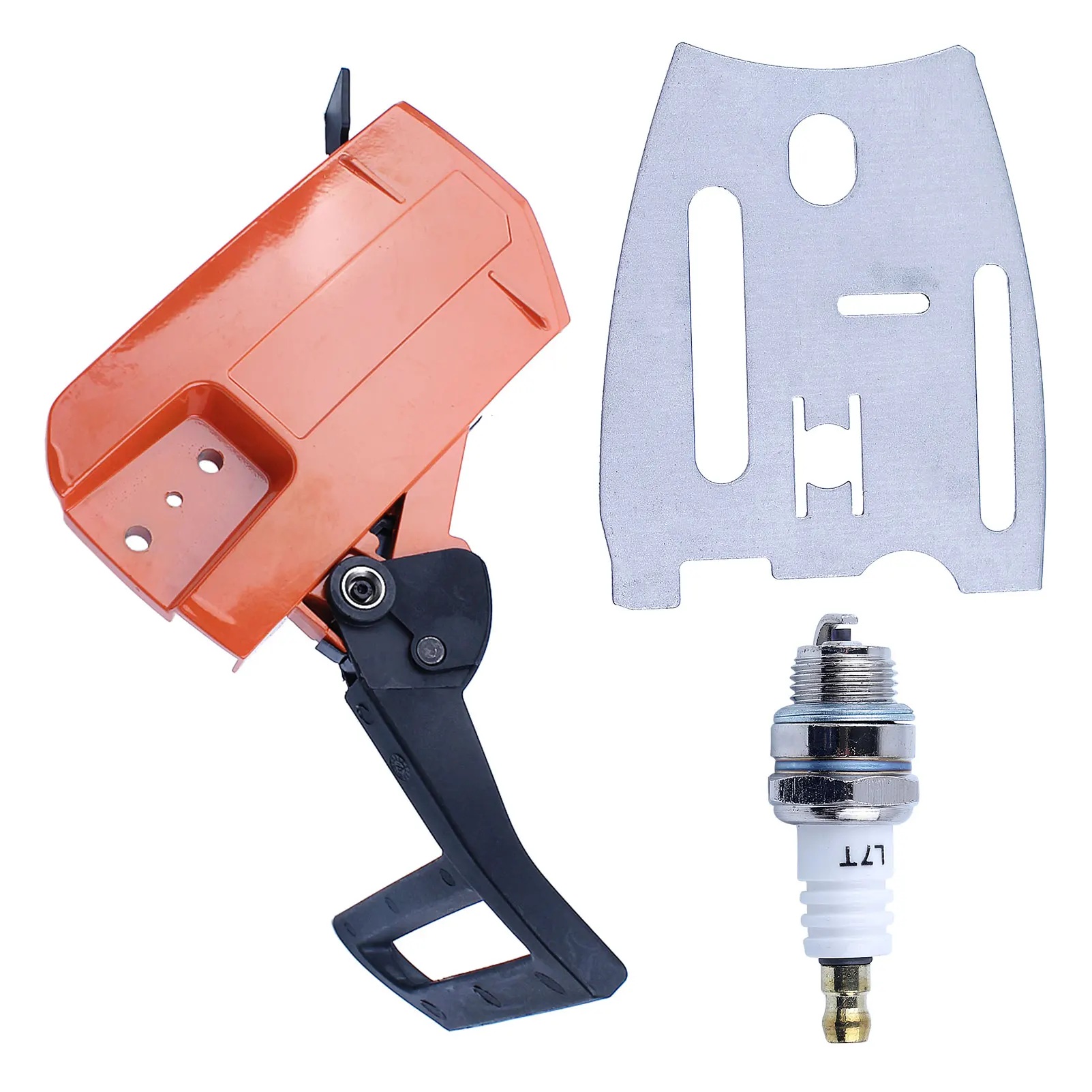 Imagem -02 - Chain Brake Side Cover para Husqvarna Chainsaw Handle Guard Bar Plate Kit Bucha Manga 61 66 266 268 272