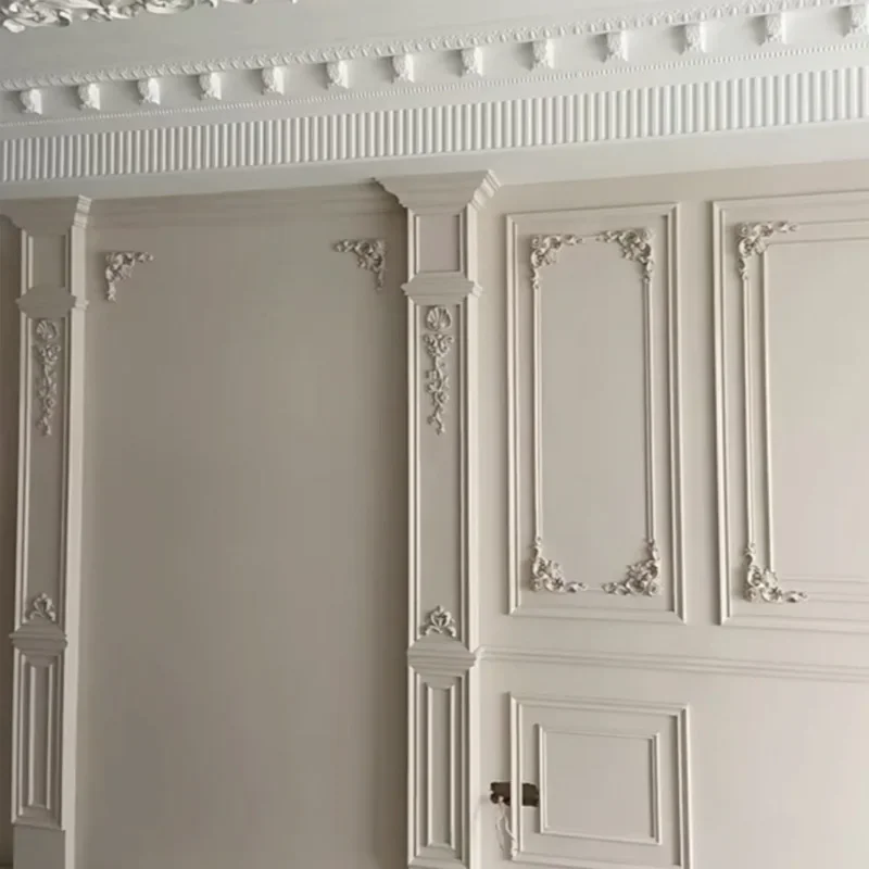 

Frame line corner line pu line French imitation gypsum TV living room background wall decoration can be painted
