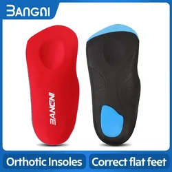 3ANGNI Plantar Fasciitis Half Insoles for Flat Feet Heel Pain Orthotic Arch Support Inserts Men Woman Orthopedic Shoes Cushion