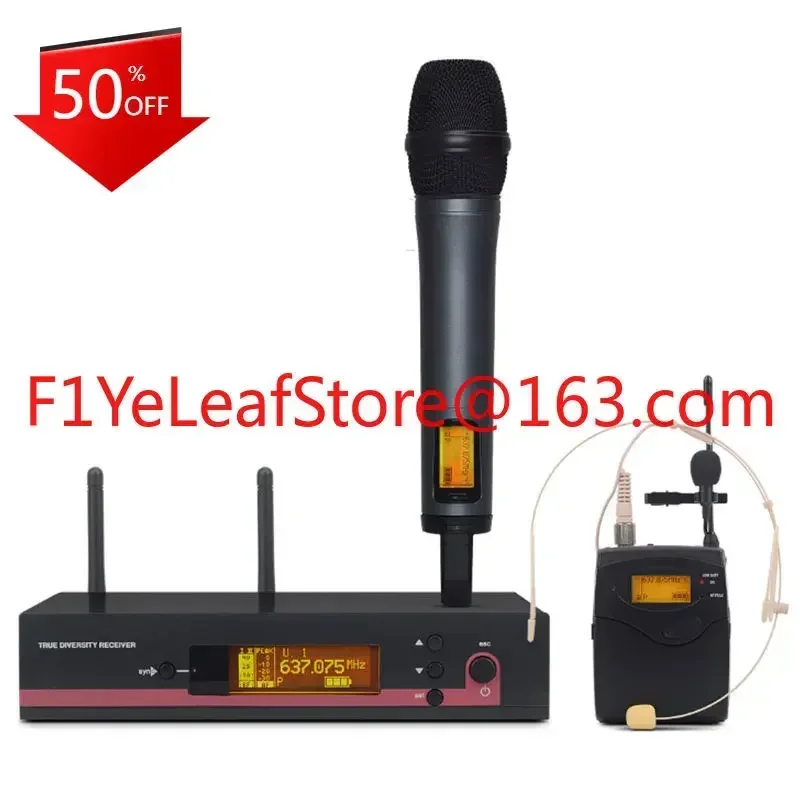 Wireless Headset Clip Black Metal Professional Microphone Live Video Streaming Clear EW135G3 EW100G3 EW 135 G3 E835 E835S