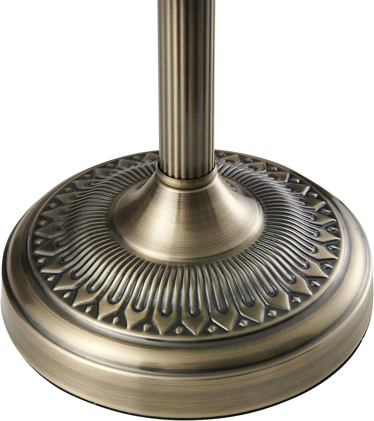 Vintage Green Glass Bankers Desk Lamp with Pull Chain Switch, Adjustable Angle