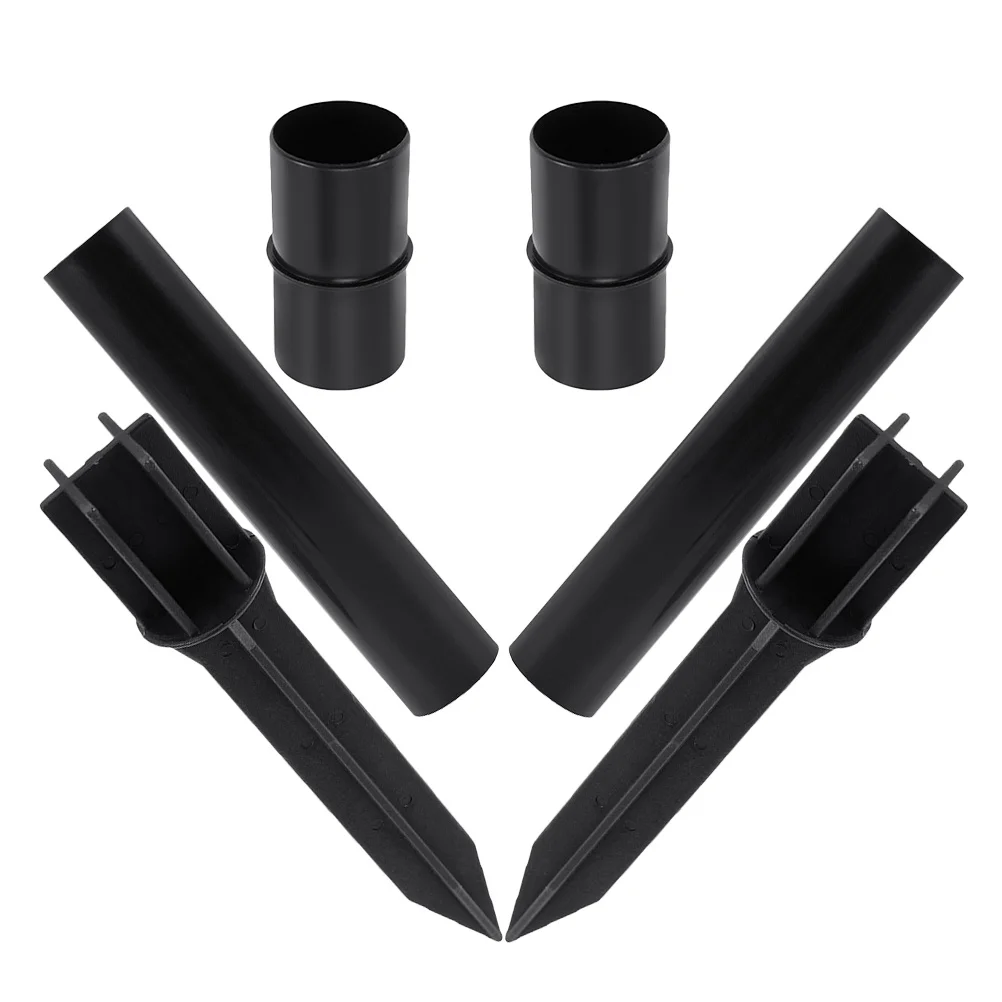 

6Pcs Plastic Solar Light Stakes Hollow Rod Ground Spikes Replacement Parts for Outdoor Garden Lawn Pathway Lighting