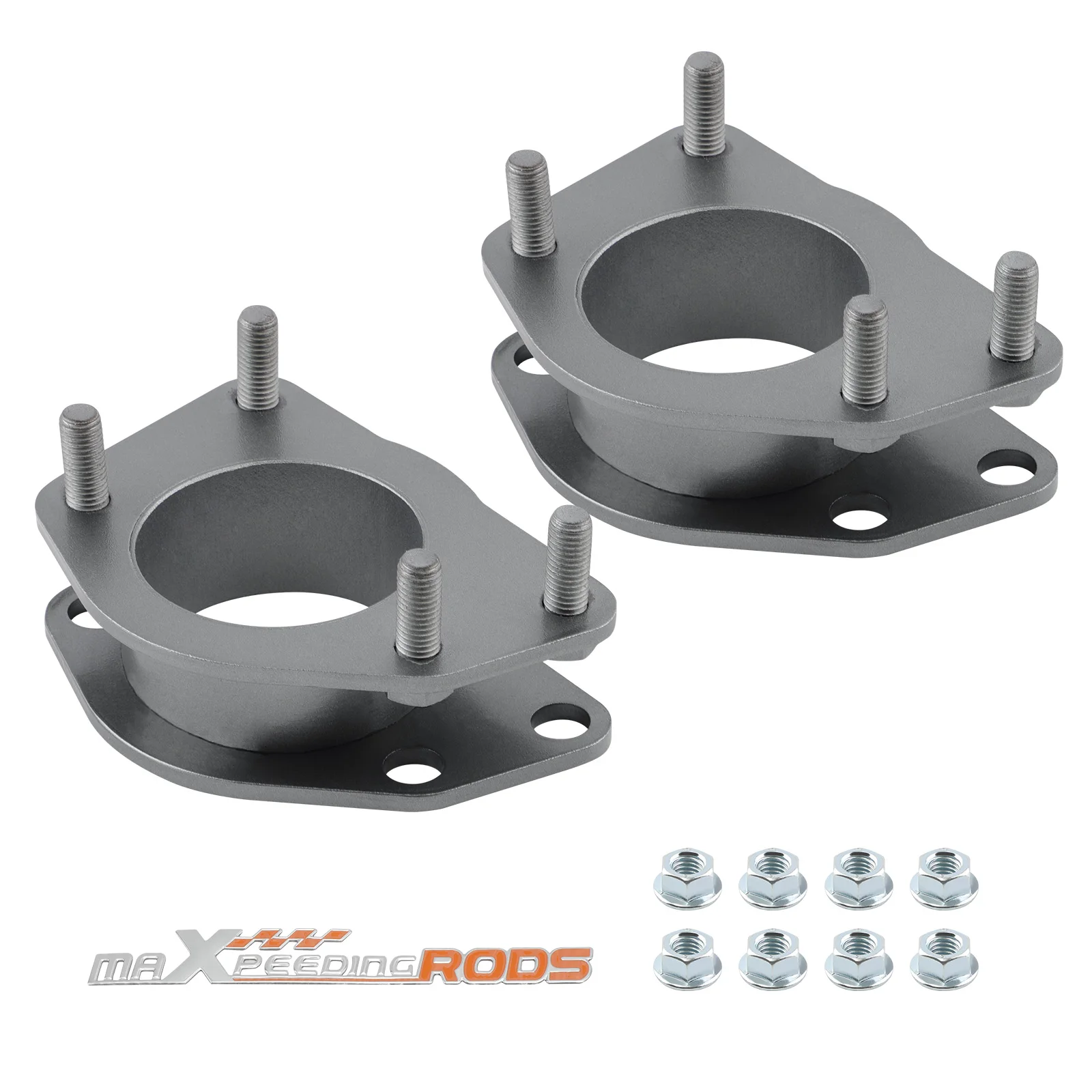 

Комплект выравнивающего подъемника MaXpeedingrods, передние 2 дюйма, проставки, пригодные для Jeep Liberty Cherokee KJ KK Dodge Nitro 2005-2009