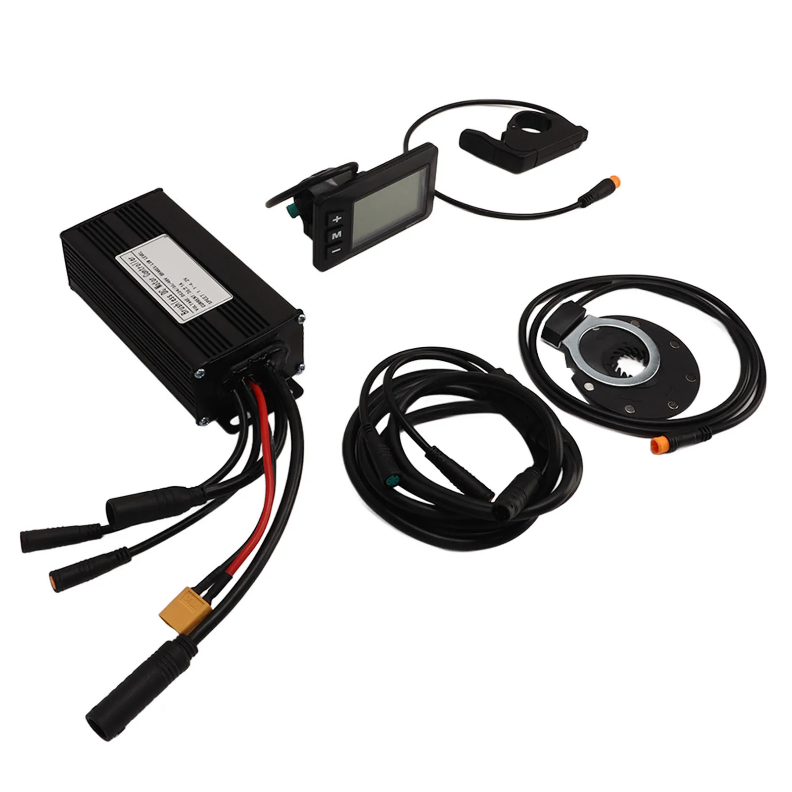 

24V 36V 48V 26A Sinewave 3 Modes Motor Controller GD01 Display Panel Finger Throttle Power Assisted Sensor Waterproof Connector