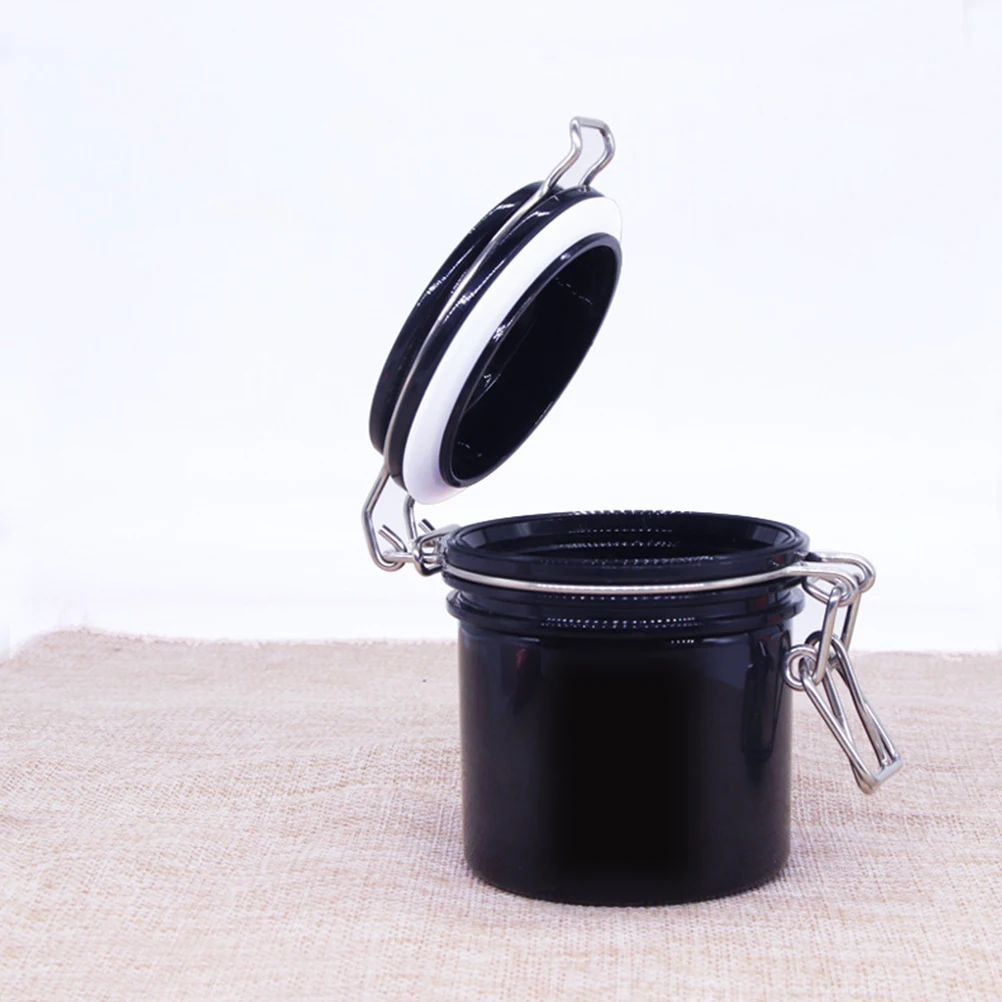 Boîte de rangement de cils à colle, étui d'extension, réservoir scellé, pot de greffage noir