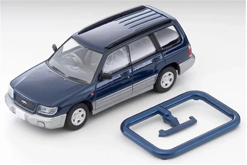 TLV 1:64 Forester Blue Diecast Model Car