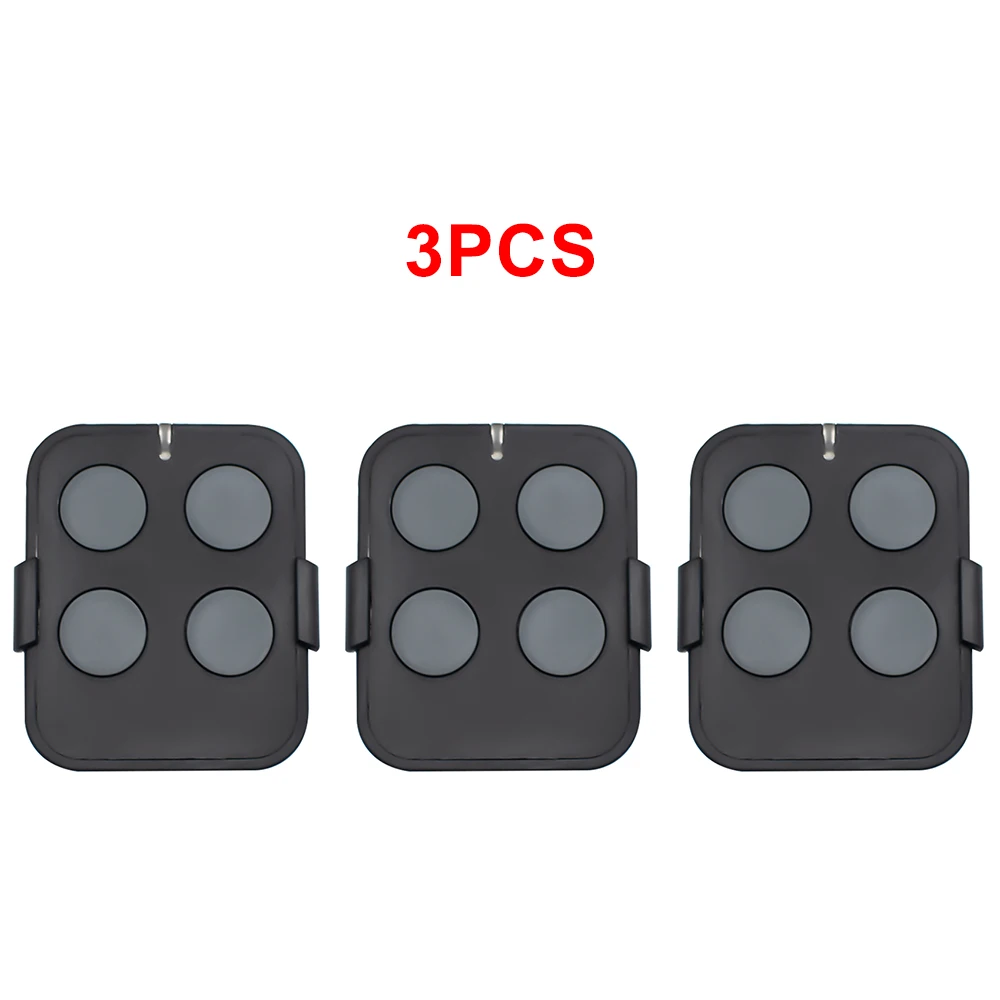 

3PCS Garage Door Remote Control 433.92MHz Rolling Code Transmitter Gate Keychain TELECO TXP-433-A01 TXP-433-A02 TXP-433-A04