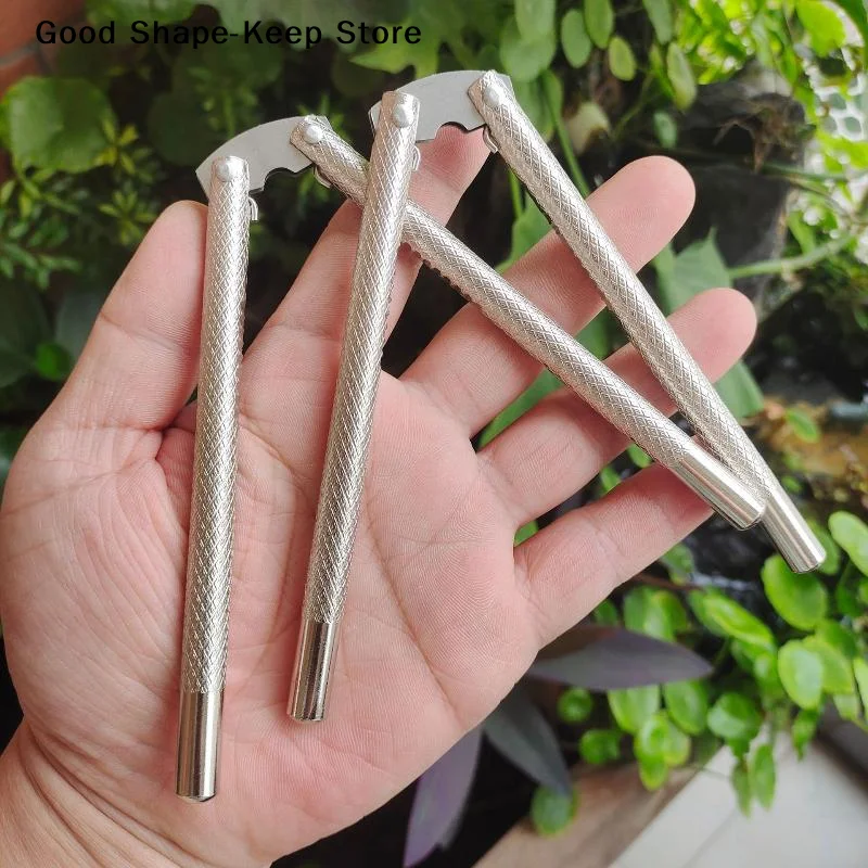 Multifunction Nut Processing Walnut Cracker Stainless Steel Quick Crack Nut Cracker Easy Grip Heavy Duty Efficient Nut Clip Tool view 3