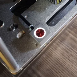 2m Computer Desktop Switch PC Motherboard External Start Power On/Off Button Extension Cable for Home Office DIY button